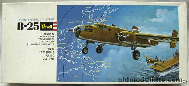 Revell 1/64 B-25 Mitchell Pacific Raiders - Germany Issue, H238 plastic model kit